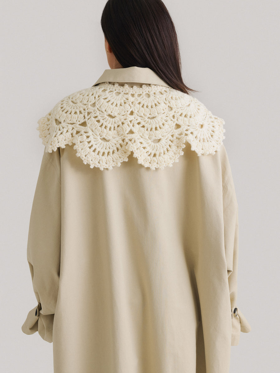 Cozy Hand-knitted collar