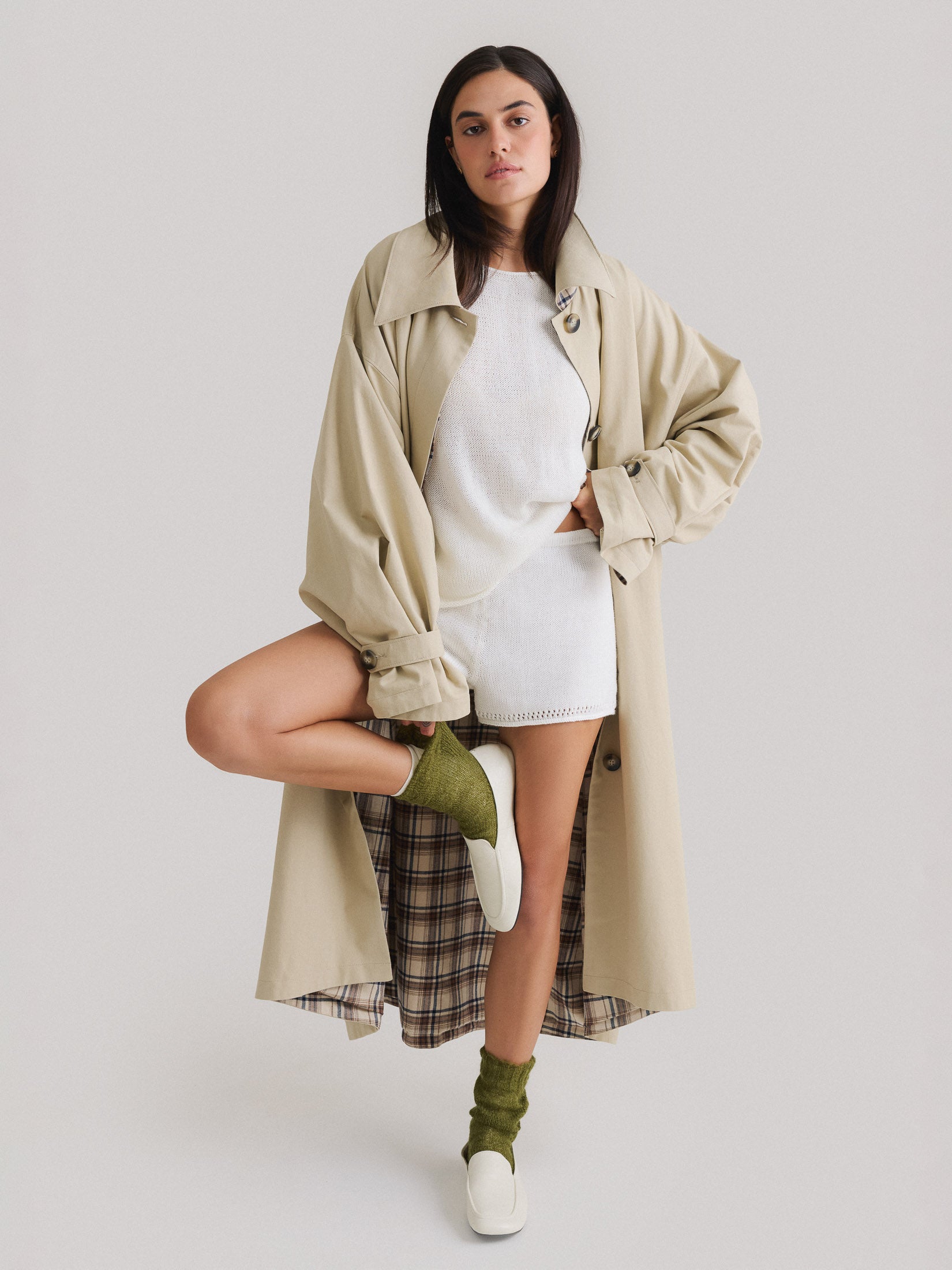 Knitted cotton longsleeve