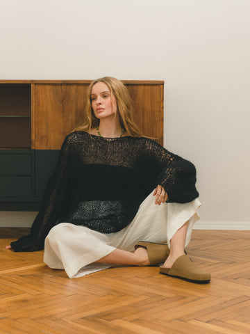 Светр з мохеру Cloud Black