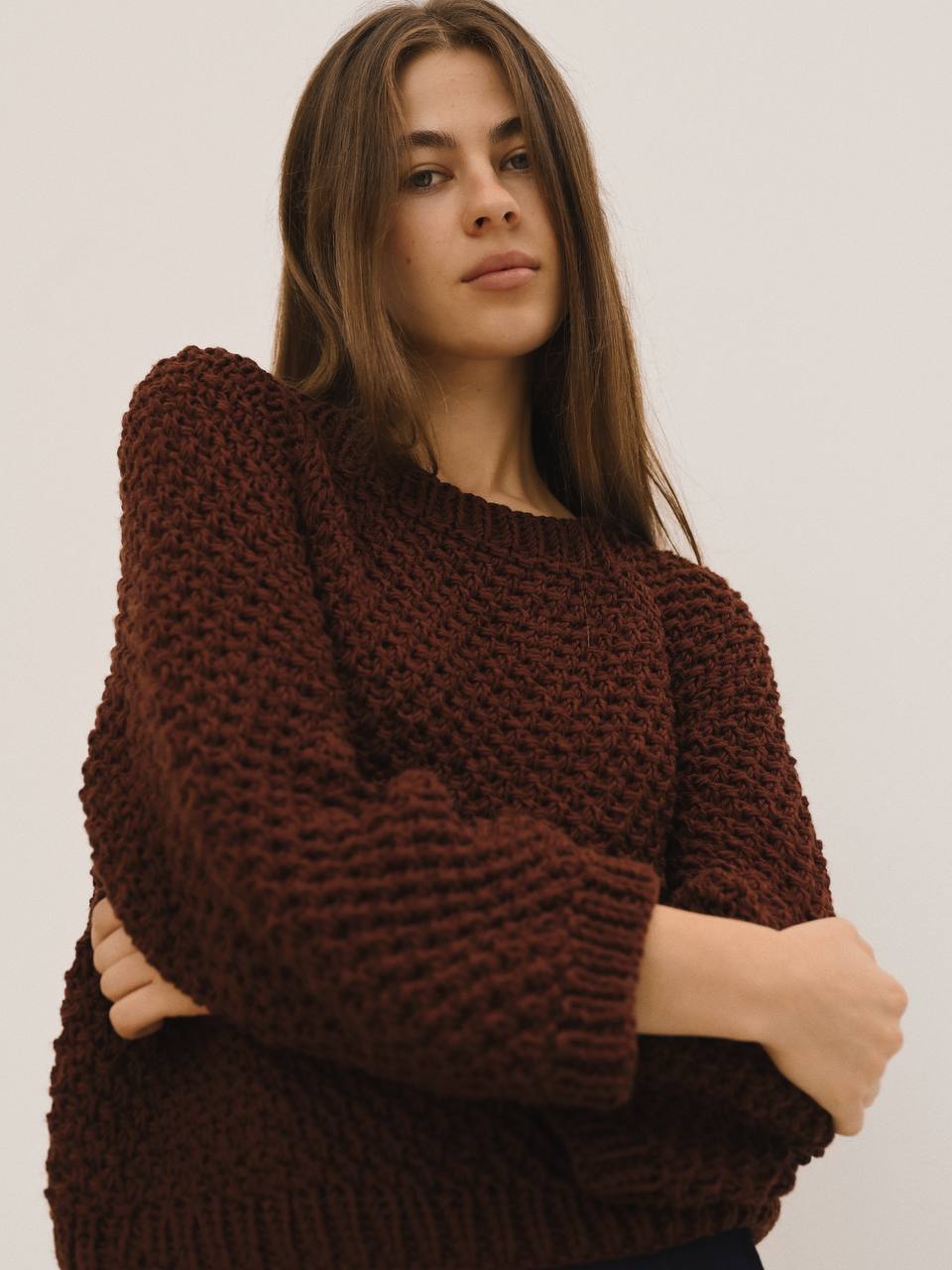 Handmade merino sweater
