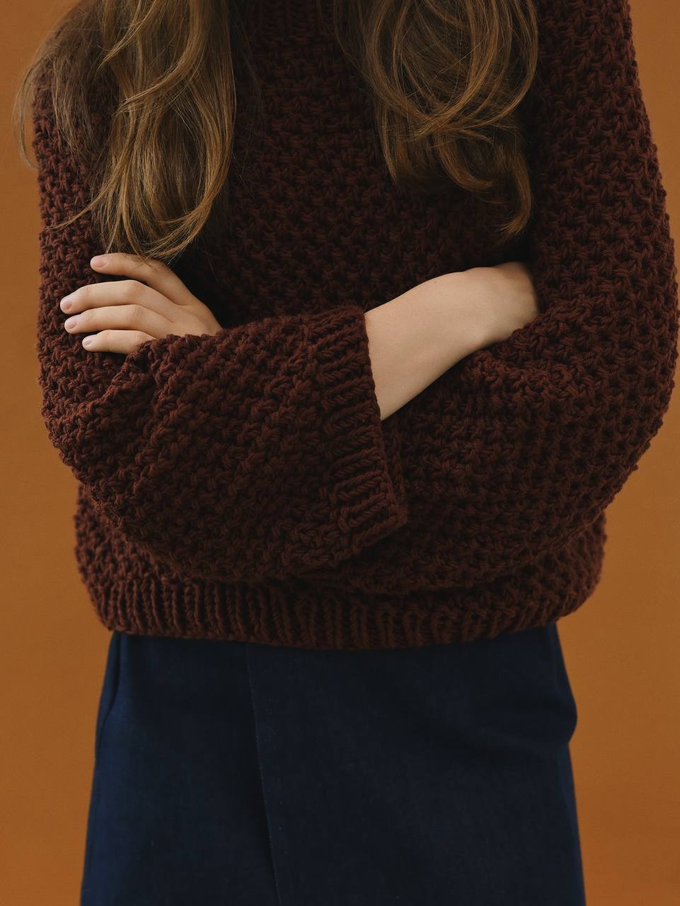 Handmade merino sweater