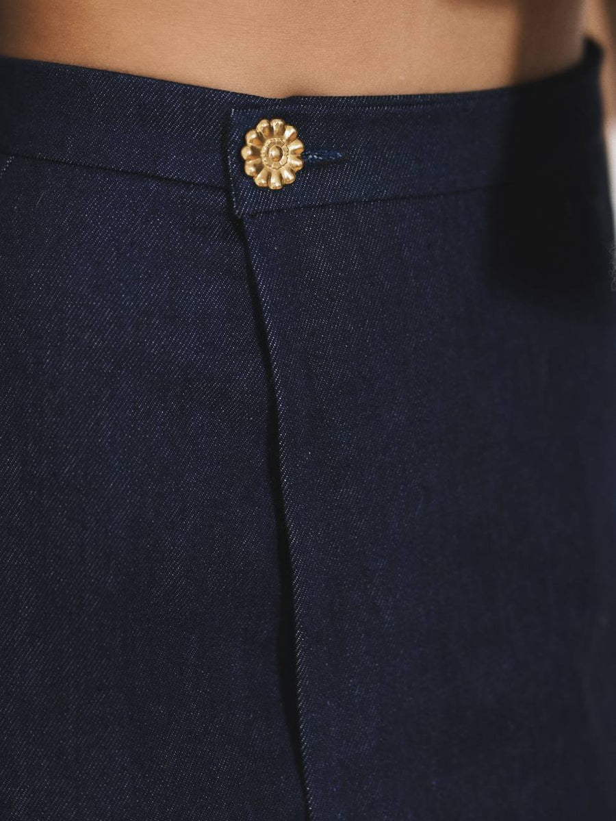 Cпідниця міні з деніму — Dark Blue
