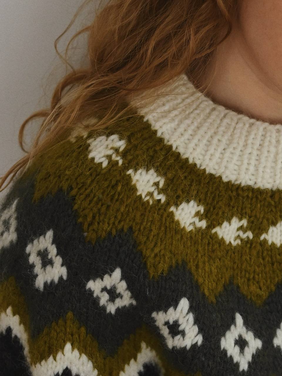 Handmade sweater Skandi