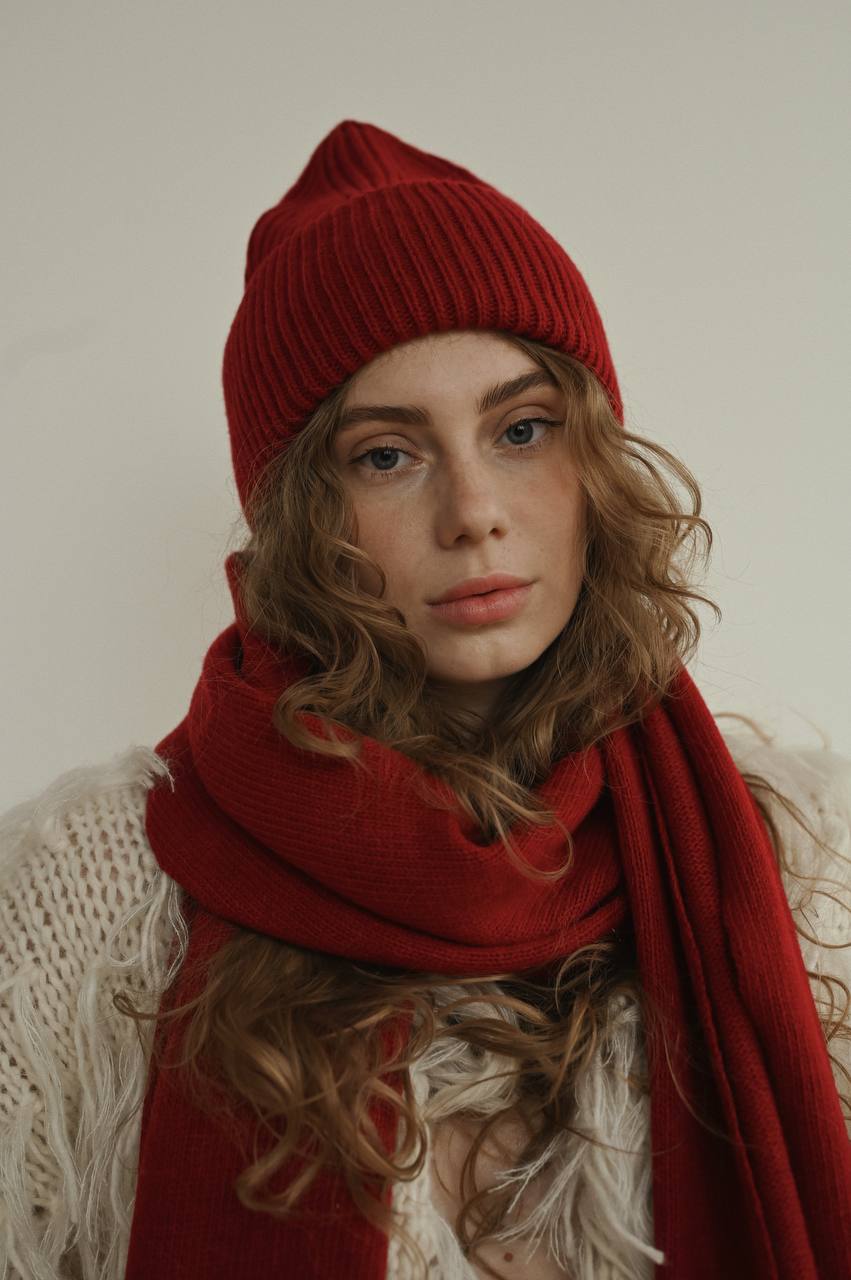 Шапка Basic з кашеміром