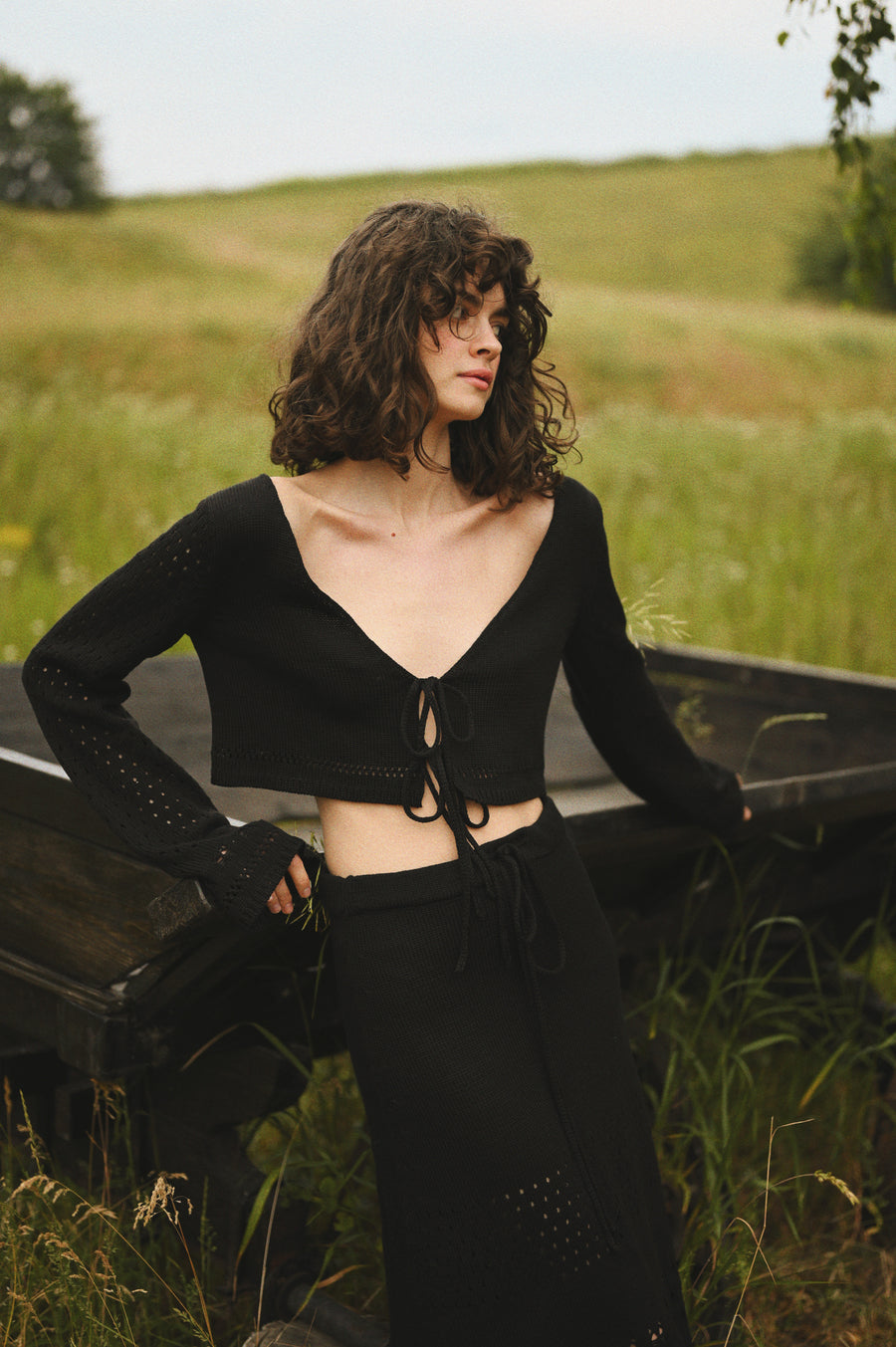 Sensual Skirt – Black (maxi)